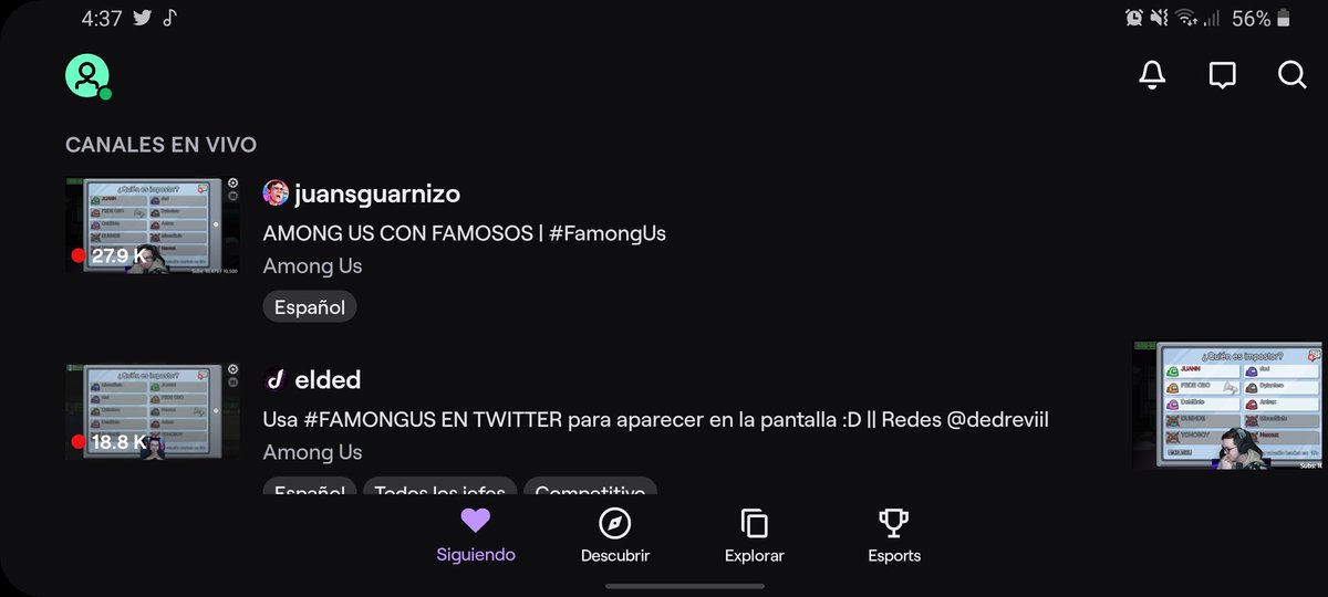 labuenapais's tweet photo. @dedreviil @JuanSGuarnizo en este momento estos chicos son la mamada (como siempre) #famongus https://t.co/z5oDgHC9yo