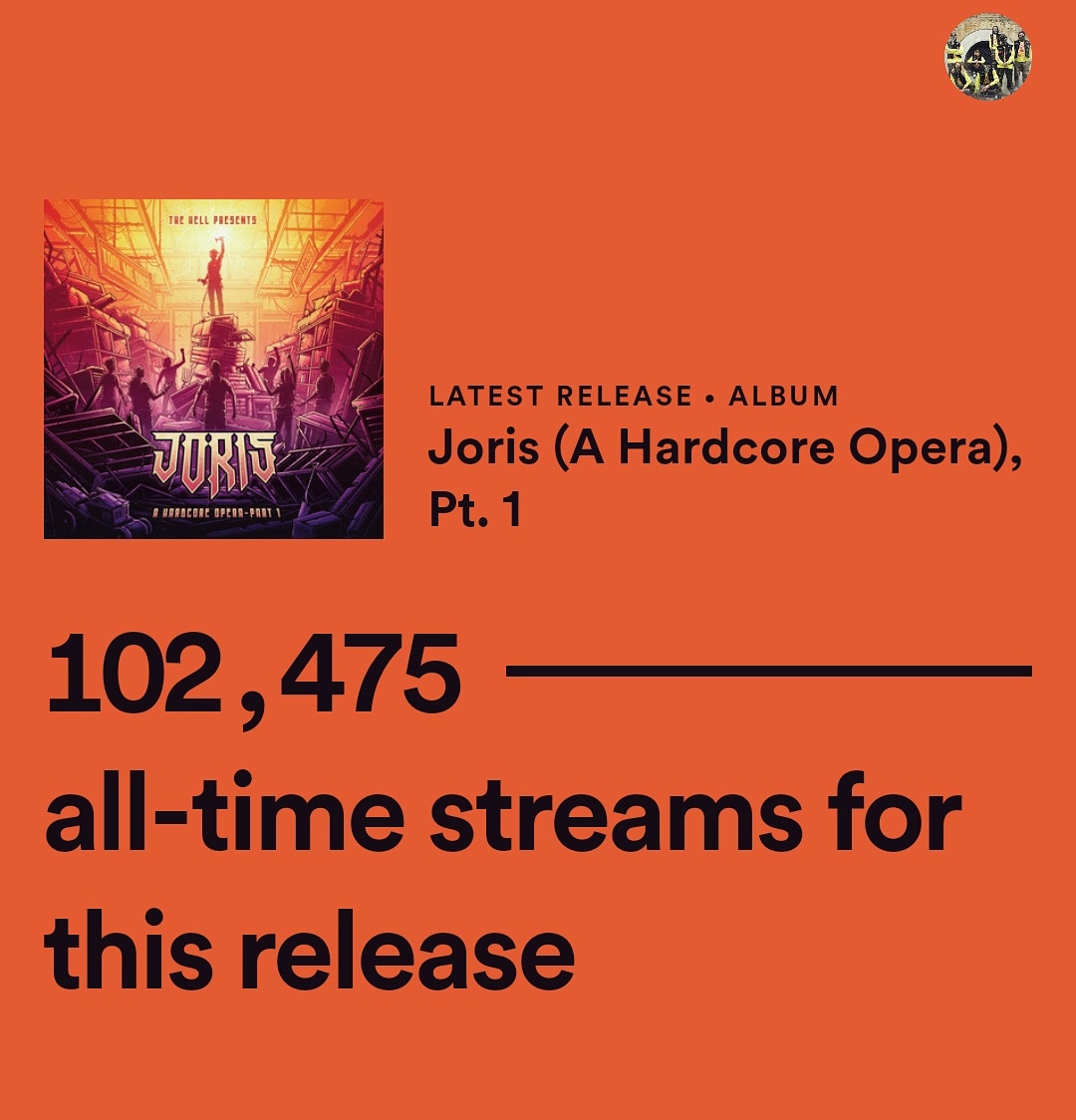 CHEERS FOR THAT. PRETTY CHUFFED WITH 100k IN A WEEK. NOW GO BUY A RECORD OR A SHIRT YOU  FREELOADING TURD BAGS.