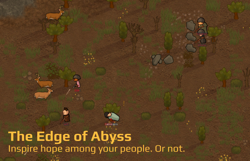 Rimworld Mod 1 2 The Edge Of Abyss V1 0 0 入植者の新たな心情に 希望 の概念を追加します 希望 は入植者にとって これまで に発生した良い事 悪い事を基準に心情ボー T Co Idqmouja6j リムワールド Mod Rimworld T Co