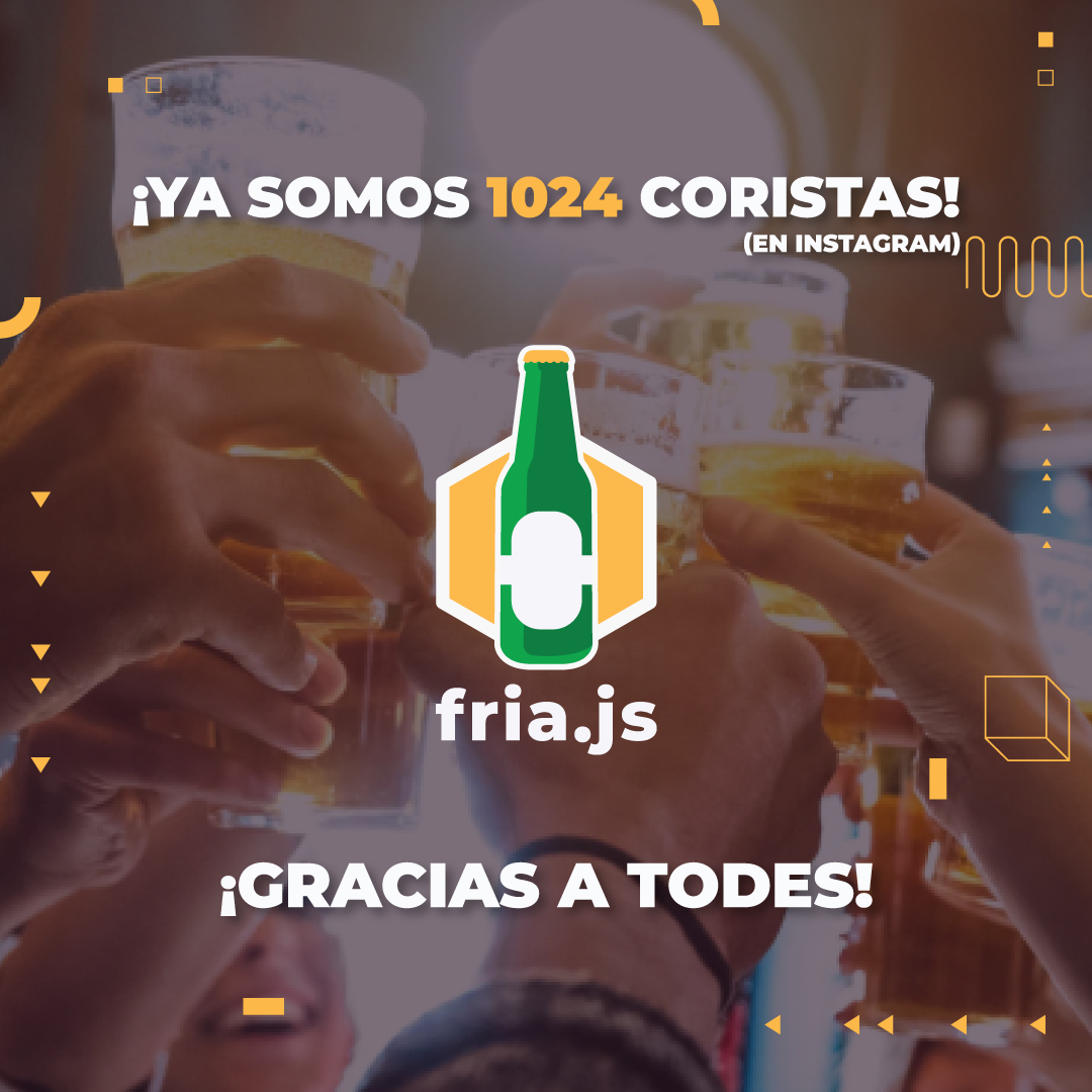 Jajajaja. 1024. ¿Le llegan? Porque somos programadores. Jajajaja. 
 
Por favor no nos den unfollow 😩 
 
P.D.: Gracias familia 💖