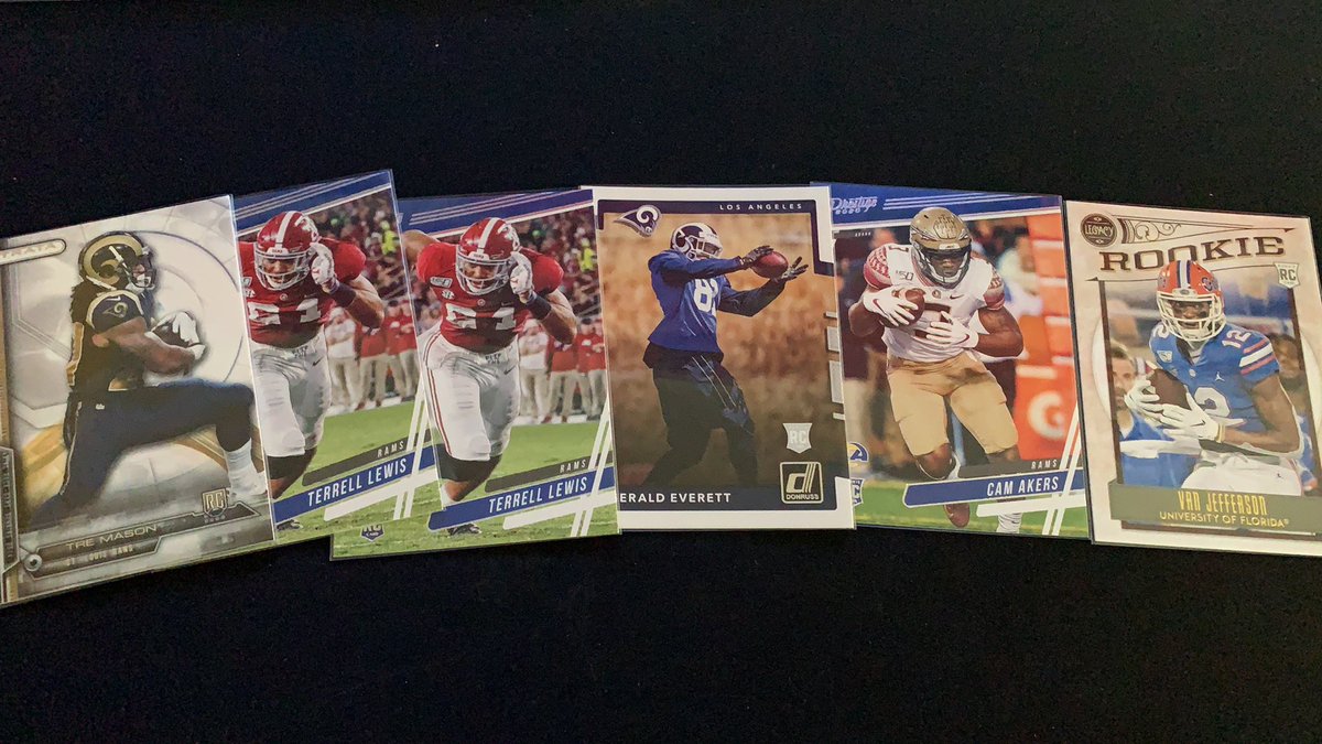 Rams rookie lot $4