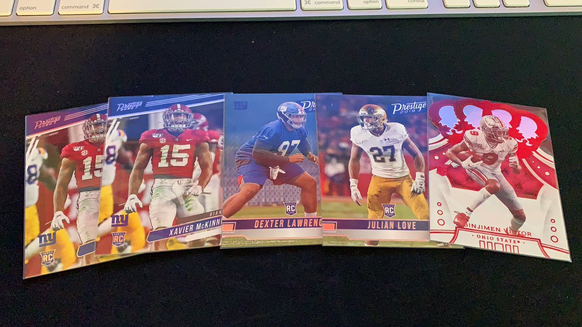 Giants rookie lot $3