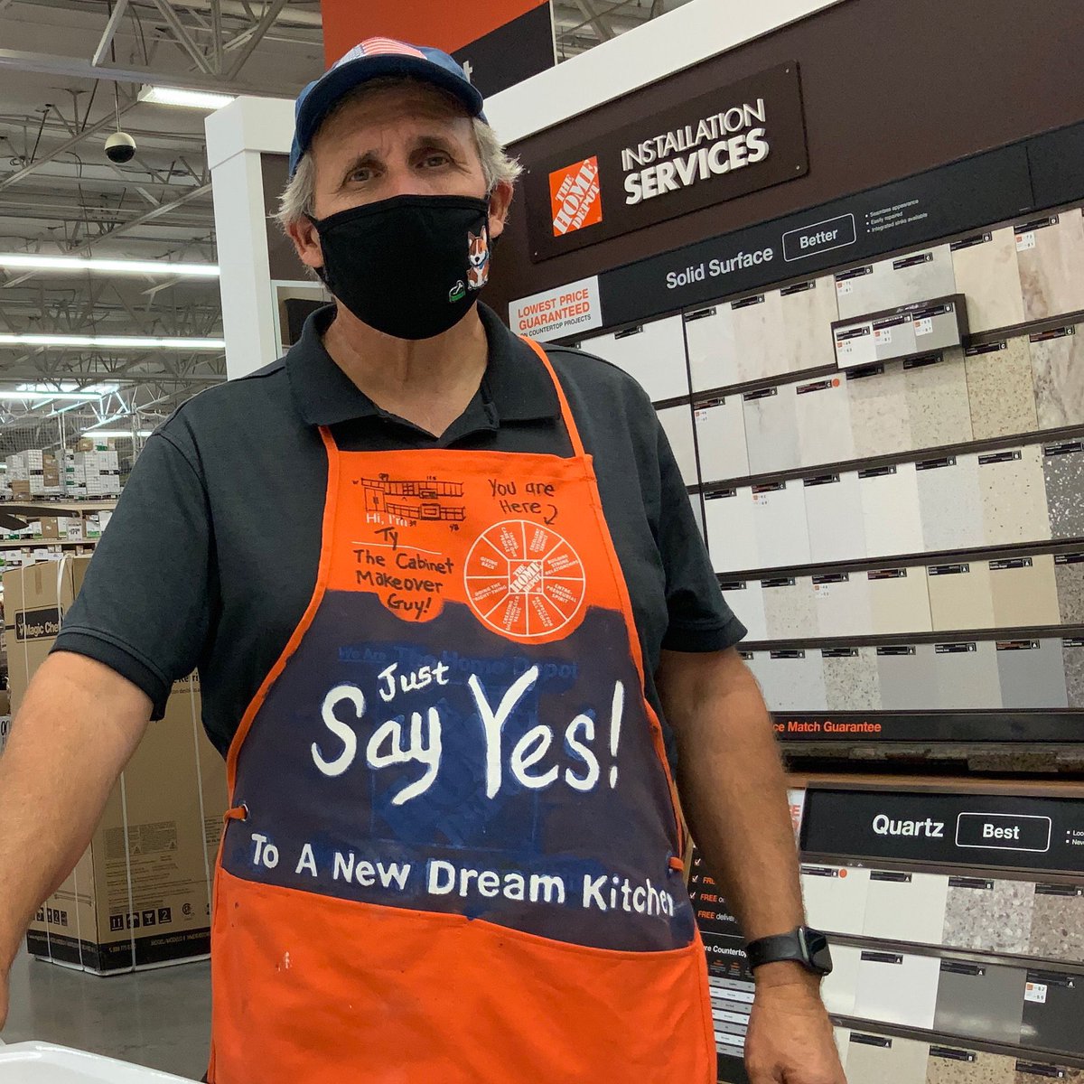 Ty taking care of customers at 3318!