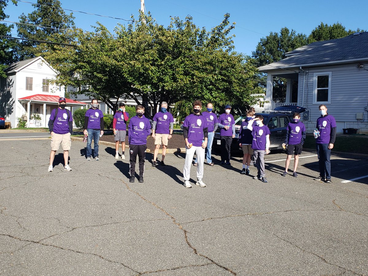 It was an honor to lead the Arlington group in the Walk4McKenna 5K today and meet some of our Freshman class. <a href="/McKennaCenterDC/">McKenna Center DC</a>
