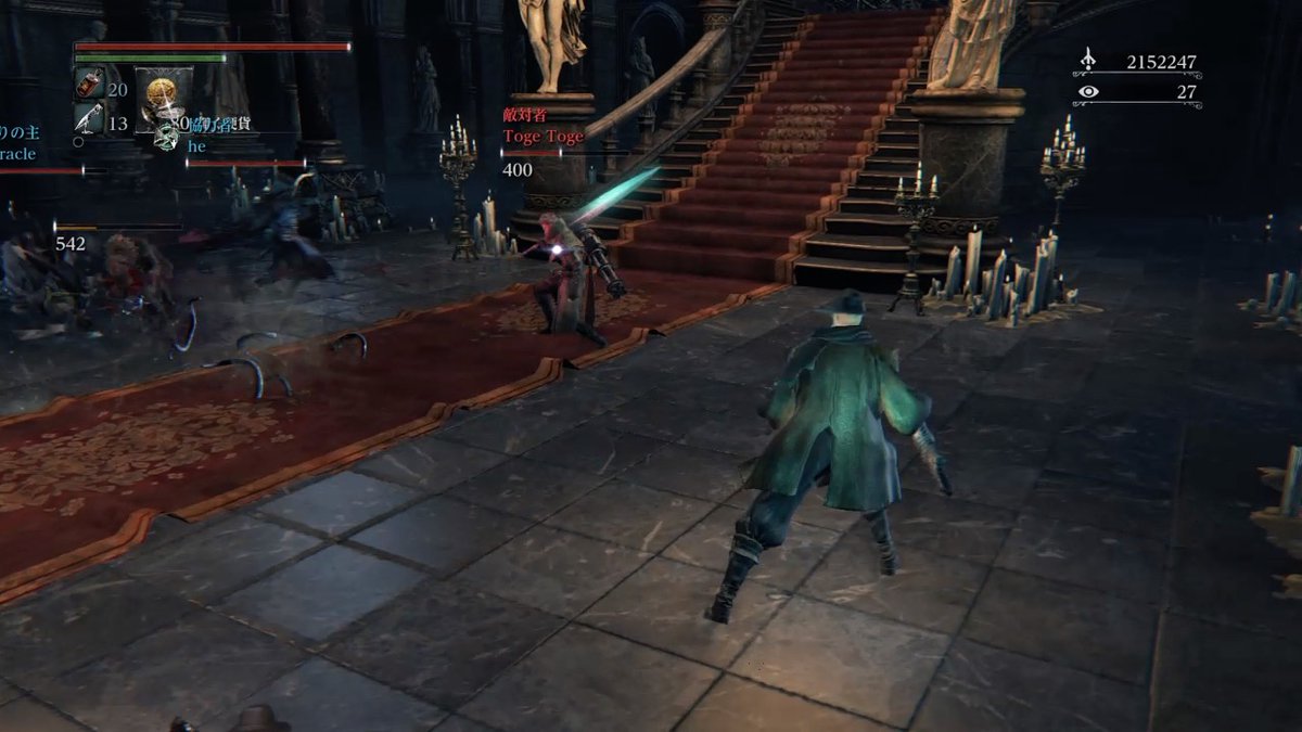 スラリンチョ در توییتر 創作狩人社交会 カインハースト４ 呼ばれたら 狩主 S Vs 血舐め 敵対者の戦いが始まっていた トゲトゲとか可愛すぎるだろ 名前 じじぃ最後頑張って飛びました 俺たちの戦いはこれからだ 的なスクショで満足 創作狩人社交会