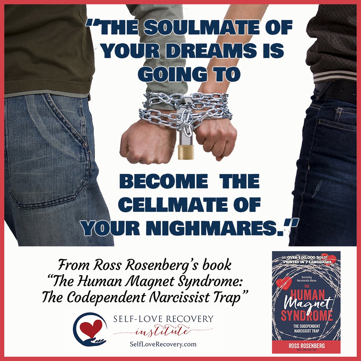 RossRosenberg1's tweet image. From Ross&apos;s book 👉ow.ly/L6gB50Bvbnk
#rossrosenberg #humanmagnetsyndrome #codependencycure