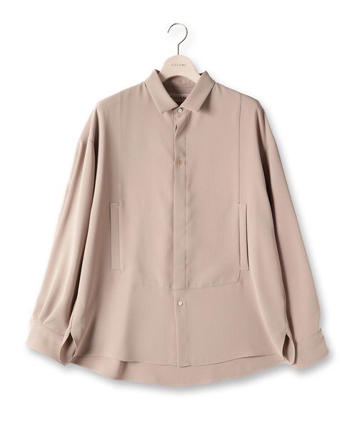 CULLNI 20AW ダブルクロスシャツ bckediri.beacukai.go.id