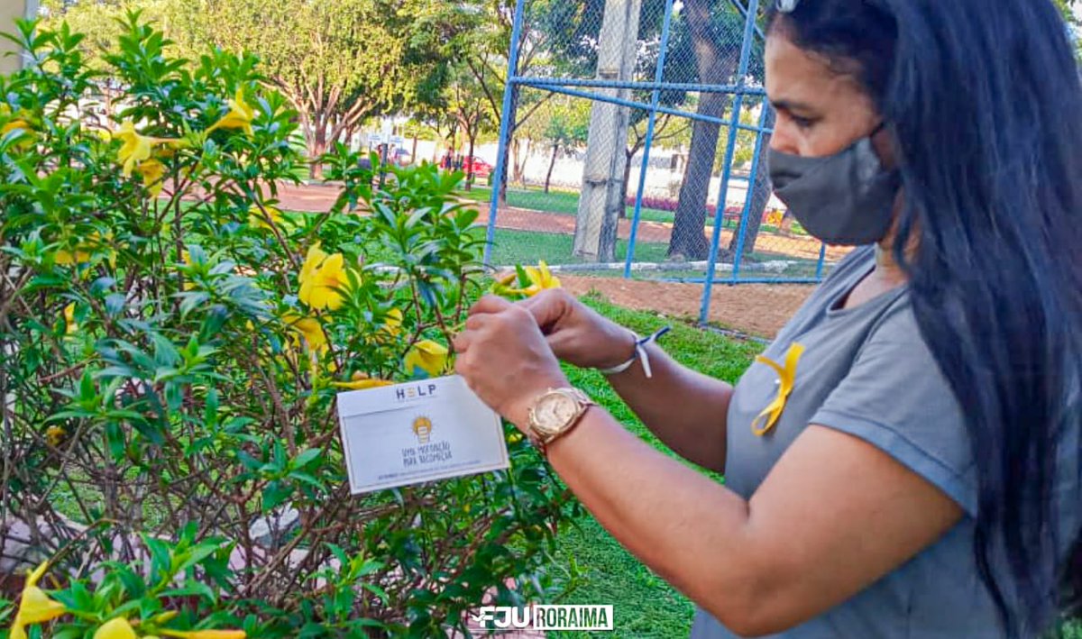 fjuroraima's tweet photo. 1 milhão de motivos para recomeçar, com esse intuito voluntários do projeto Help levaram a diversos pontos da capital boa vistense cartas motivacionais, mostrando que é possível sim recomeçar!
#FJURR #VemPraFJU https://t.co/8U6e2cLvyN