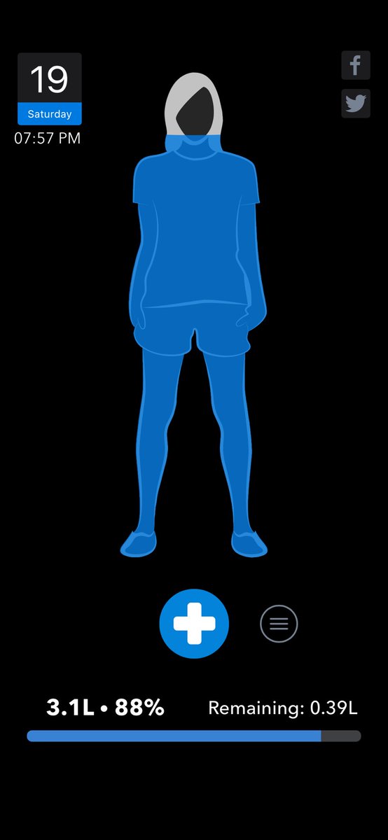 Just reached 89% of my daily goal in #WaterMinder