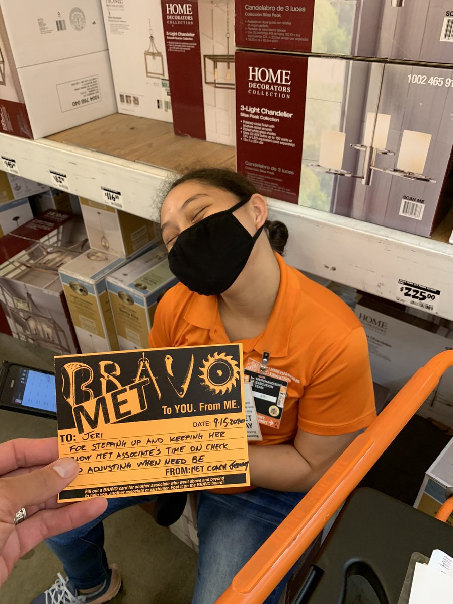 Shout out to Jeri ! This young mother to be (again) brightens our day and supports MET RE excellence ! Thanks for keeping us sharp ! #hdmet #hd1702 #metbravo <a href="/Natashablessed1/">Tasha</a> <a href="/JStorrs91/">Jason Storrs</a>  <a href="/HomeDepot/">The Home Depot</a> #homedepot1702 #1702deuceswild