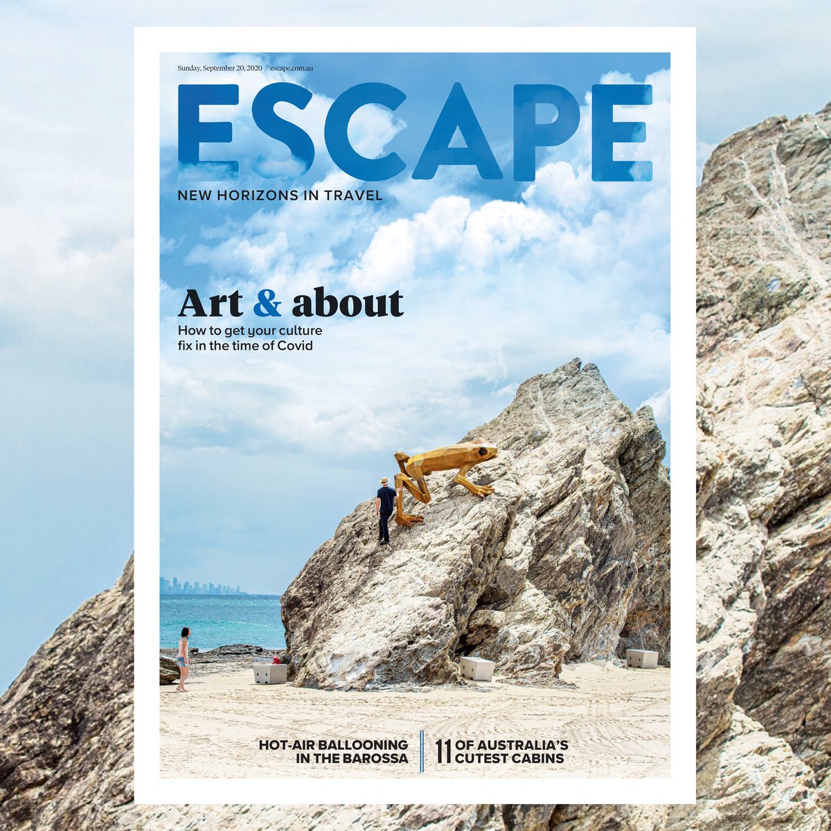 Come fly with me.... ballooning and a tasting for the ages on a big day in the Barossa. Read about it in Escape today. Pick up your copy in the Sunday Mail. <a href="/thetiser/">The Advertiser</a> <a href="/escape_au/">Escape.com.au</a> #safood #barossa