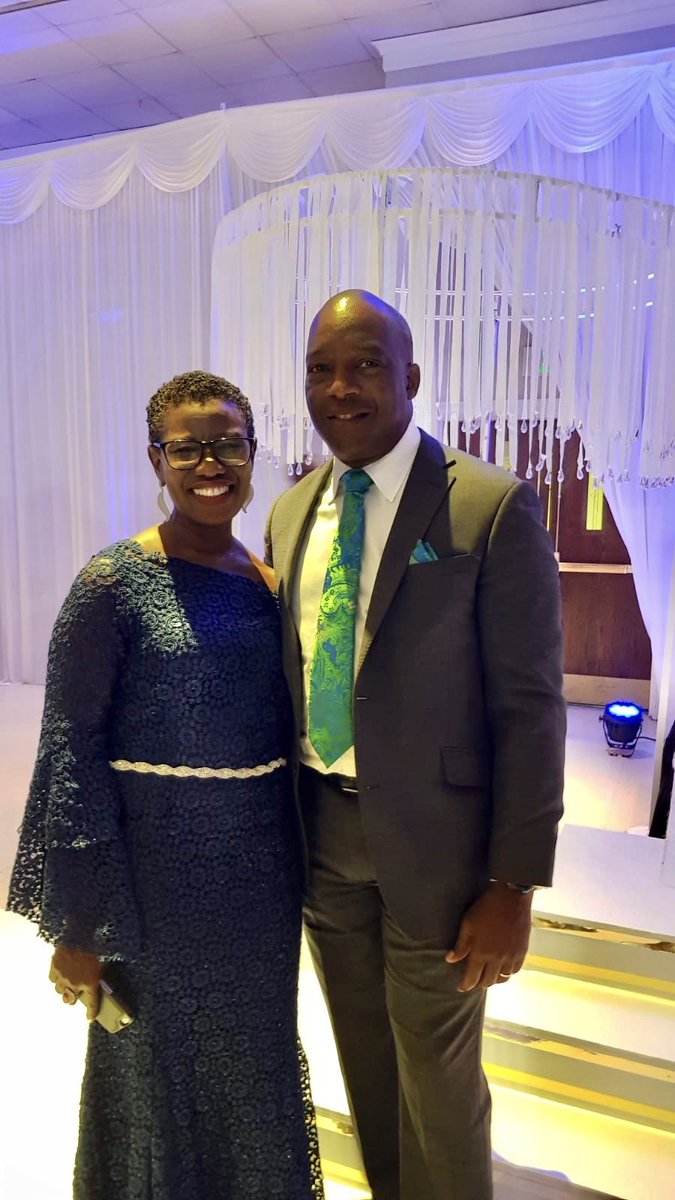 yakisawyerr's tweet photo. I give thanks to God today as we celebrate our 28th wedding anniversary. Blessed to be sharing my life journey with @SawyerrKeith Keith Aki-Sawyerr, the most amazing and inspiring person that I know. God remains our centre &amp;our strength. So glad and grateful that we said “I do”. https://t.co/v1EIzKSWcm