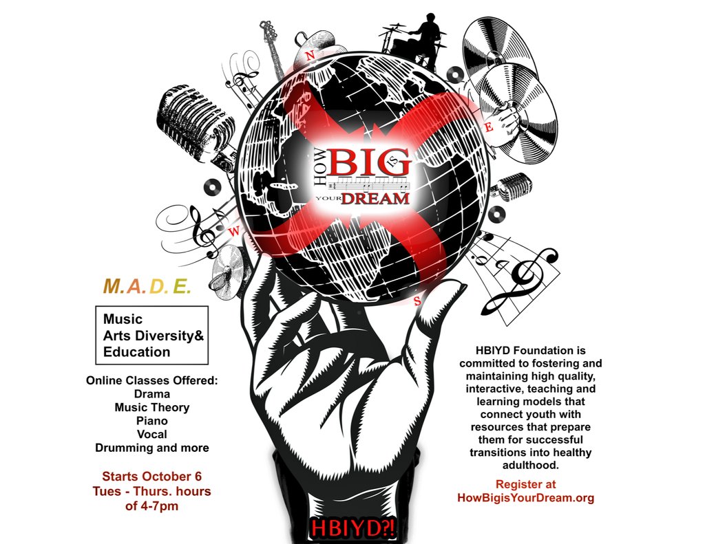 If you want to be Made for the music industry register at
HowBigisYourDream.org