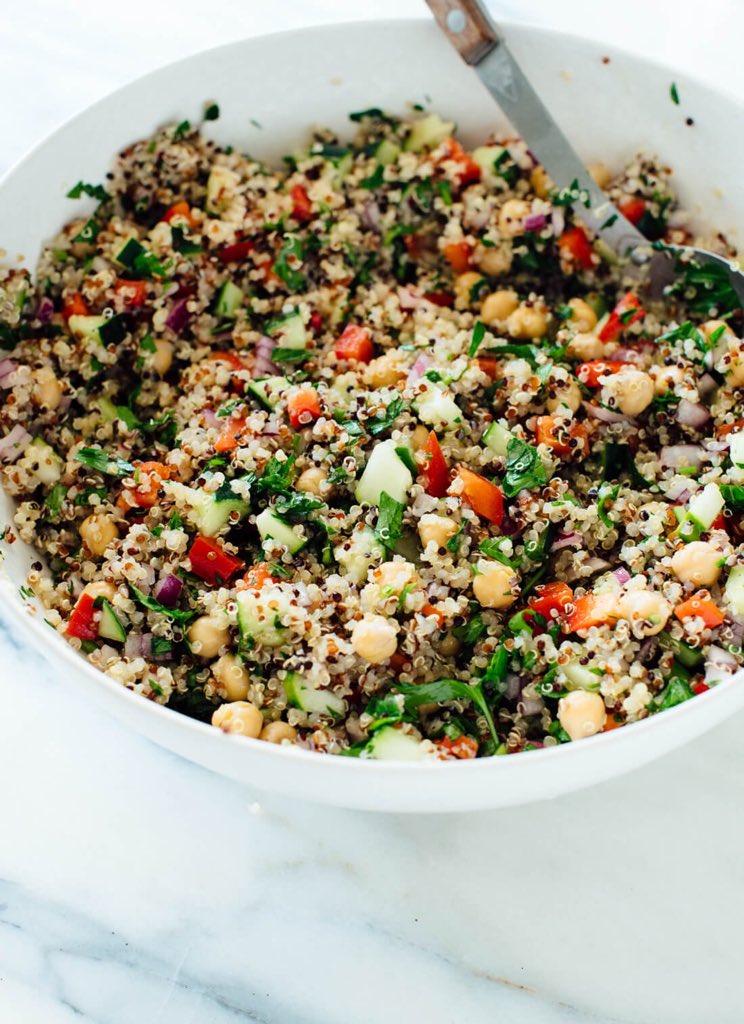 Zach Hyman quinoa salad