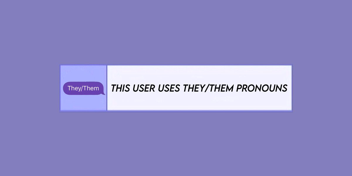 userboxess's tweet image. this user uses they/them pronouns