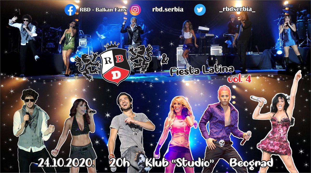Bane_1990's tweet photo. RBD PARTY IS COMING UP IN SERBIA 🇷🇸🇷🇸🇷🇸 🎉🎊🎉🎊🎉@RBD_oficial @Anahi @DulceMaria @MaiteOficial @christiancha @christopheruck @ponchohd @pedrodamianof @billyrosas #RBDSALVAMEDEL2020 #RBDEnSpotify #rbdisback #rbdchallenge https://t.co/H41VWVCbsc