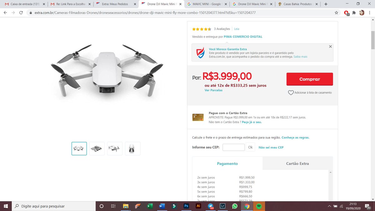 leonardomiotti's tweet photo. Fui comprar um drone no @familiaextra e na hora da finalização do produto, fala que tá indisponível. O que está acontecendo? Tentei várias vezes e fala a mesma coisa. O produto não está como indisponível no site https://t.co/d5lOlQK8kp