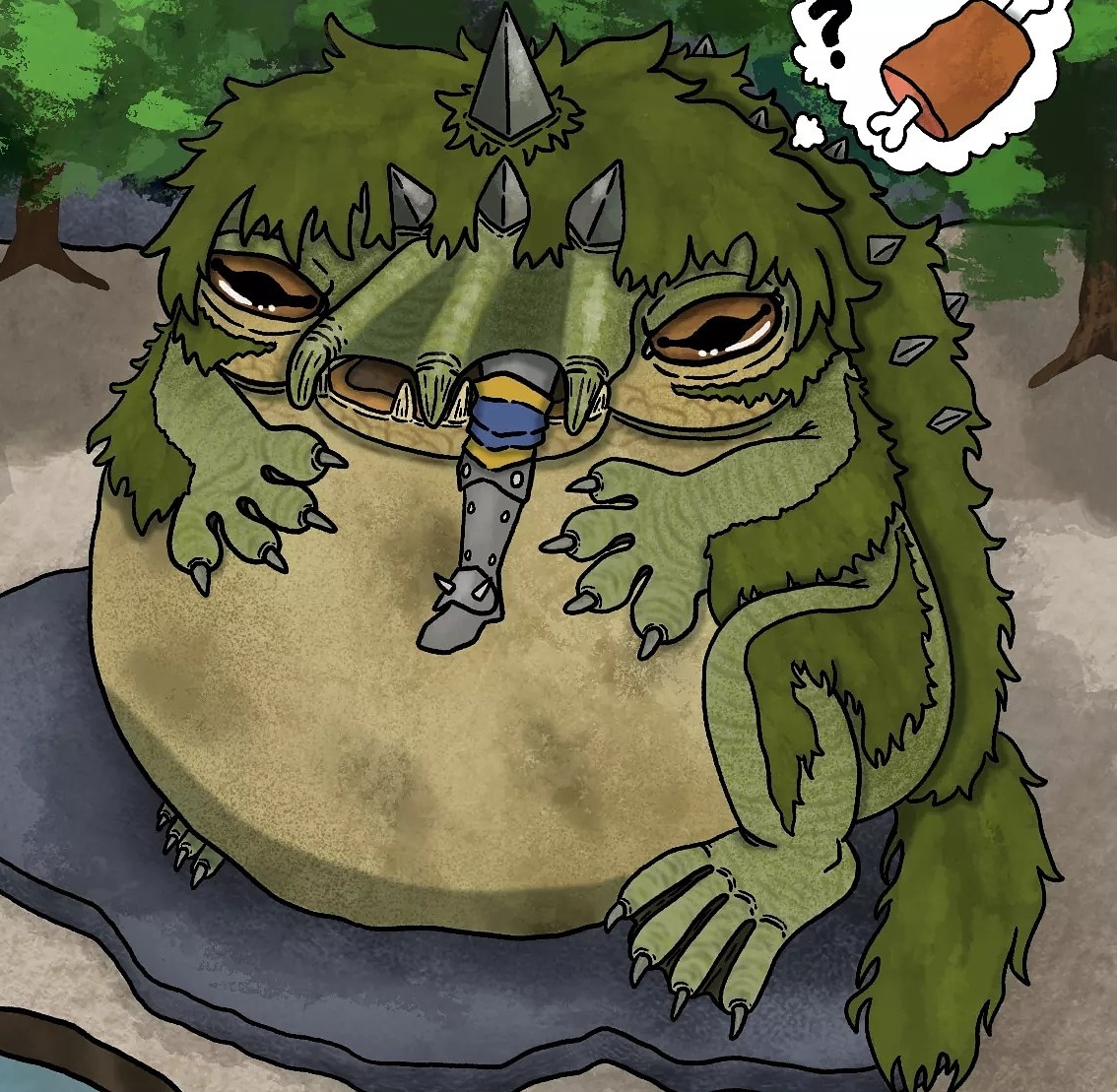 ZappixArt's tweet photo. I spent way too much time on this, but my partner and I are very excited for the new Monster Hunter Rise with the Palamute and Tetranadon ✨🤩
#MonsterHunterRise #Tetranadon #palamute https://t.co/gLS6sNH57J