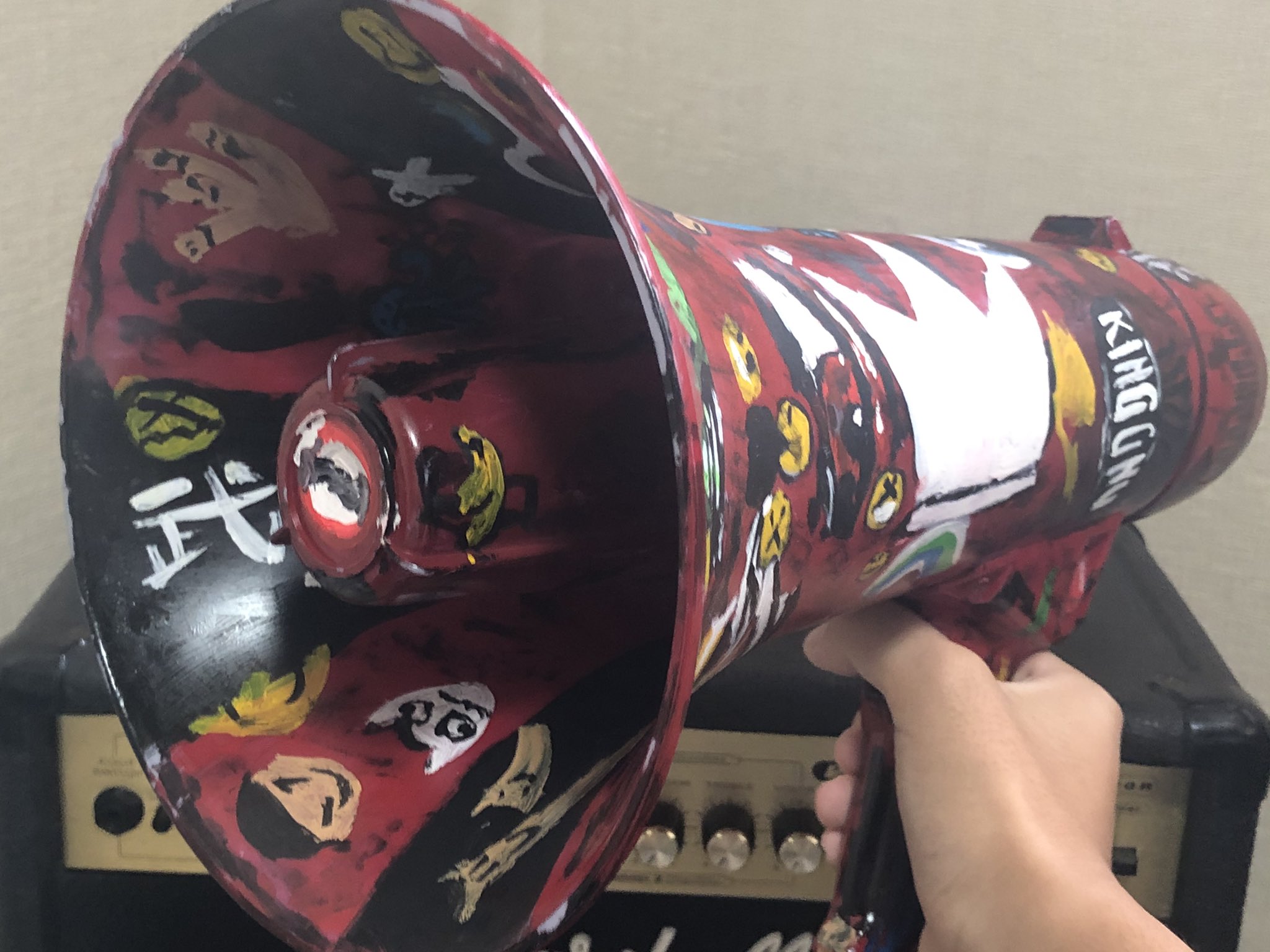 King Gnu キングヌー 常田大希 拡声器 メガホン 初代（自作）