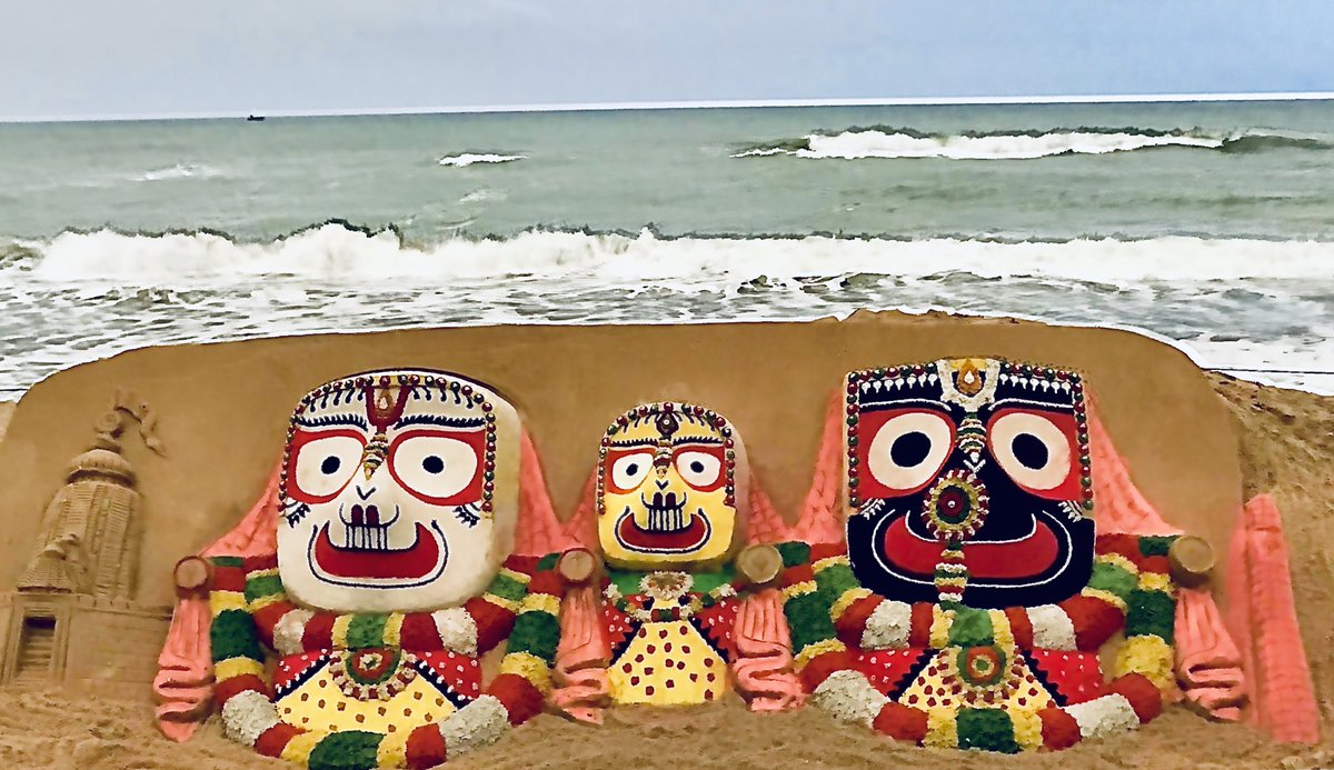 sudarsansand's tweet photo. Jai Jagannath.....🙏 https://t.co/tbVkJ4HAMH