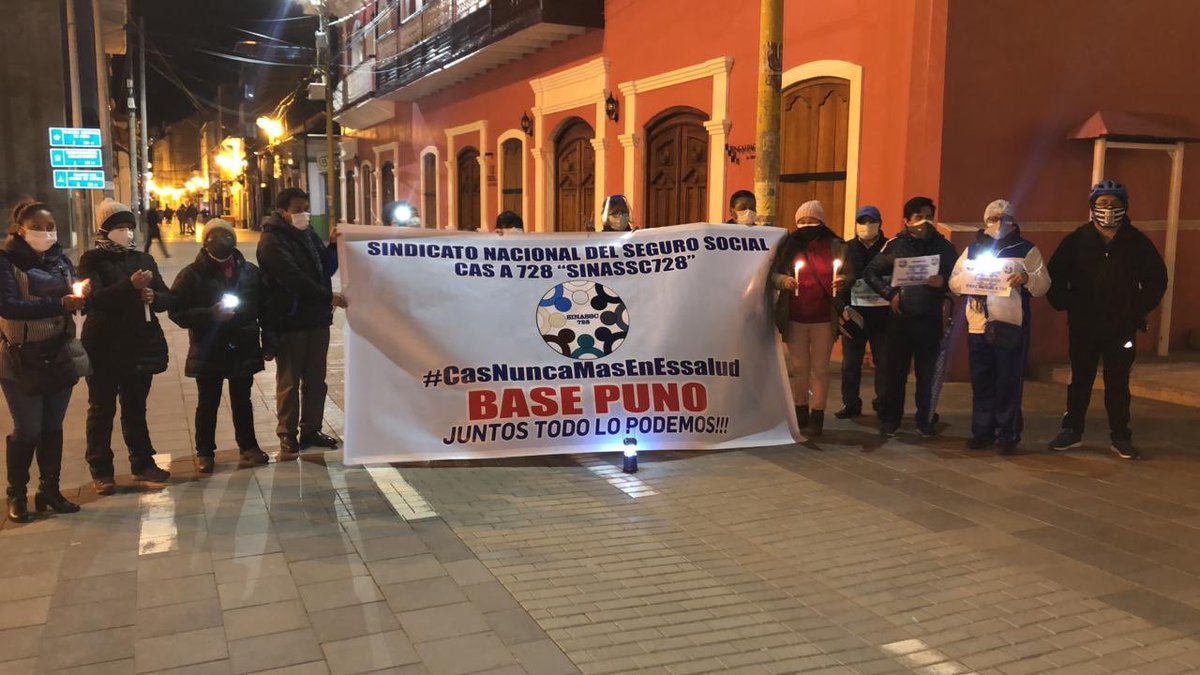 loayzinha's tweet photo. @sinassc728base1 @MTPE_Peru @jpalaciosgal @sinassc728 Los CAS de  ESSALUD solicitamos que se inicie la reglamentación de la ley vigente 31039.
Porque somos la primera línea de defensa de la salud de todos.
TENEMOS FAMILIA QUE NOS ESPERA EN CASA!
@MTPE_Peru @jpalaciosgal @sinassc728 #CasNuncasEnEssalud #Ley31039JusticiaLaboral https://t.co/DvCjlbSciK