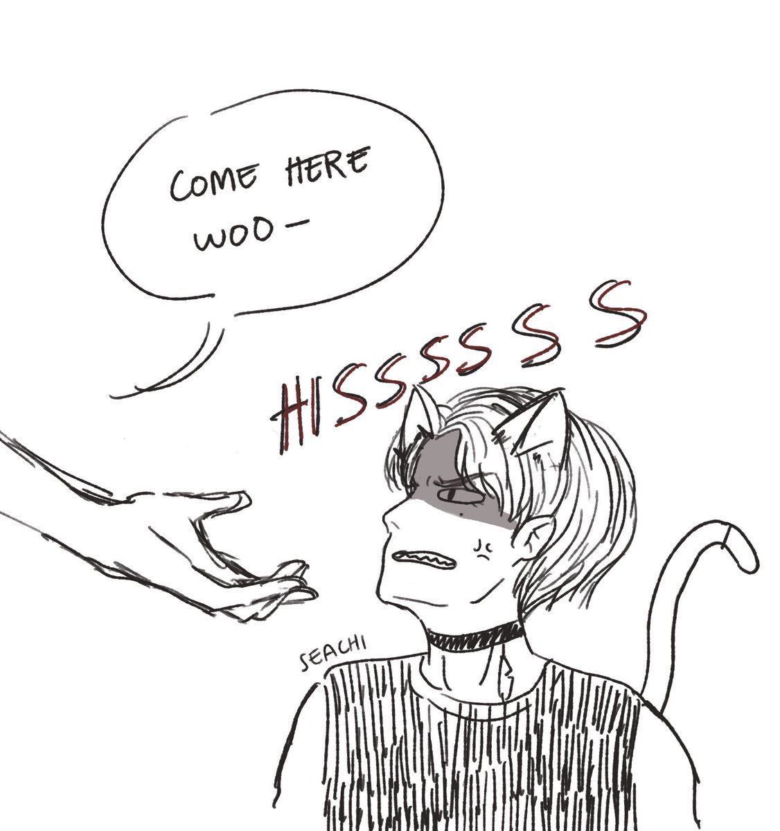 ATEEZ Heist AU !! 

Jung Wooyoung, catboy of the operation. Sneaky catboy extraordinaire. 

Will bite as warning, proceed with caution. https://t.co/GoA9Ofds4E 