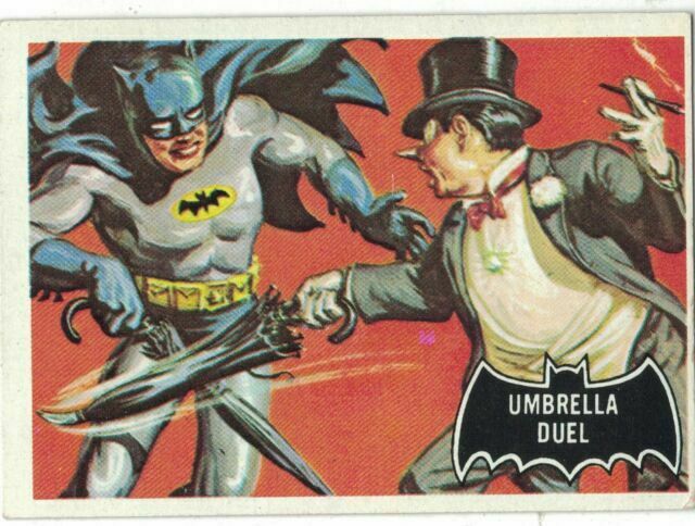 btoandbatbooks's tweet photo. On #BatmanDay, another salute to the some of the '60s Batman trading cards with art by Bob Powell &amp; Norm Saunders ... 
#happybatmanday #Batman #BobPowell #NormSaunders #Joker #Riddler #Penguin https://t.co/uYGk0TjeAR