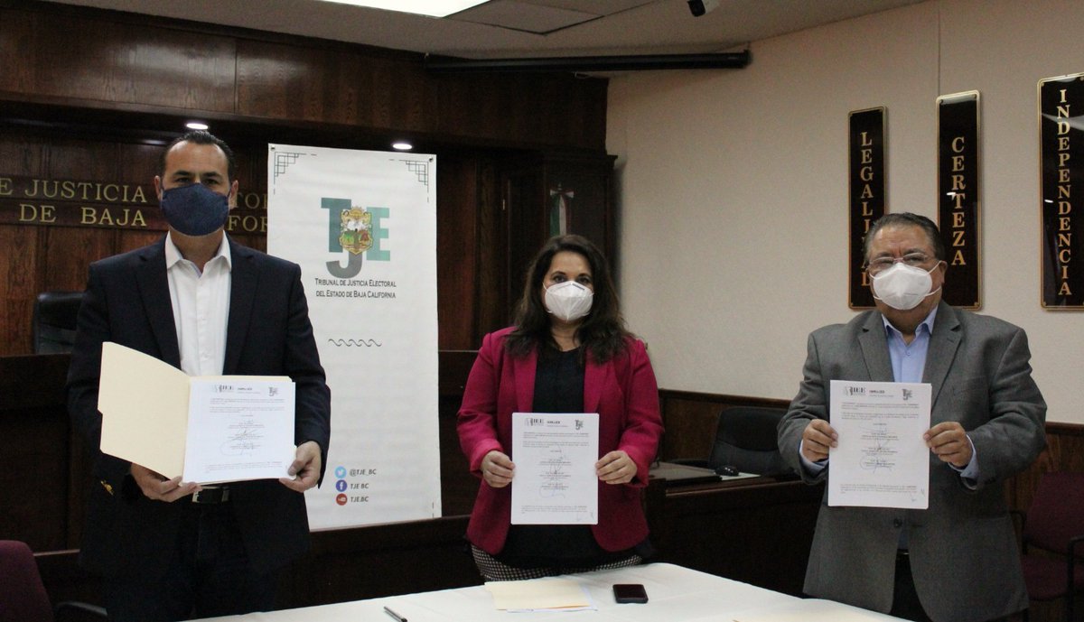 oppmujeresbc's tweet photo. El pasado 17 de junio, el Presidente del #TJEBC, Magistrado Leobardo Loaiza Cervantes, fue designado como Presidente del Observatorio de Participación Política de las #Mujeres en Baja California #OPPMBC. 

👩👉 Te compartimos el boletín --> https://t.co/vvSKT0EHun https://t.co/zmKcTAXlUe