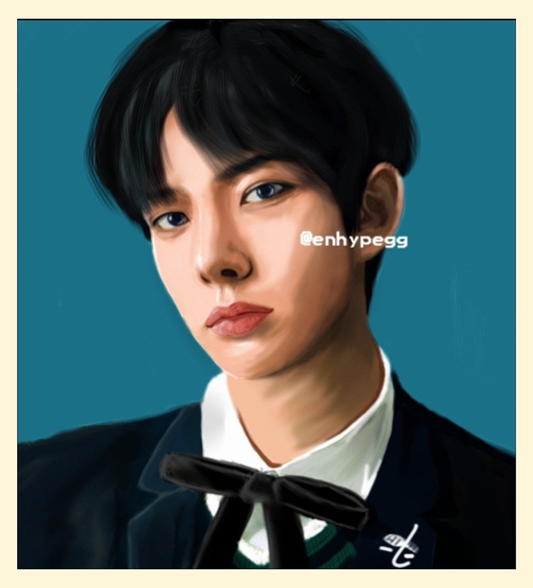 First enhypen member done! Here's a Heeseung fanart ! please give it some love  #ENHYPEN_HEESEUNGI'm planning on drawing jay next 