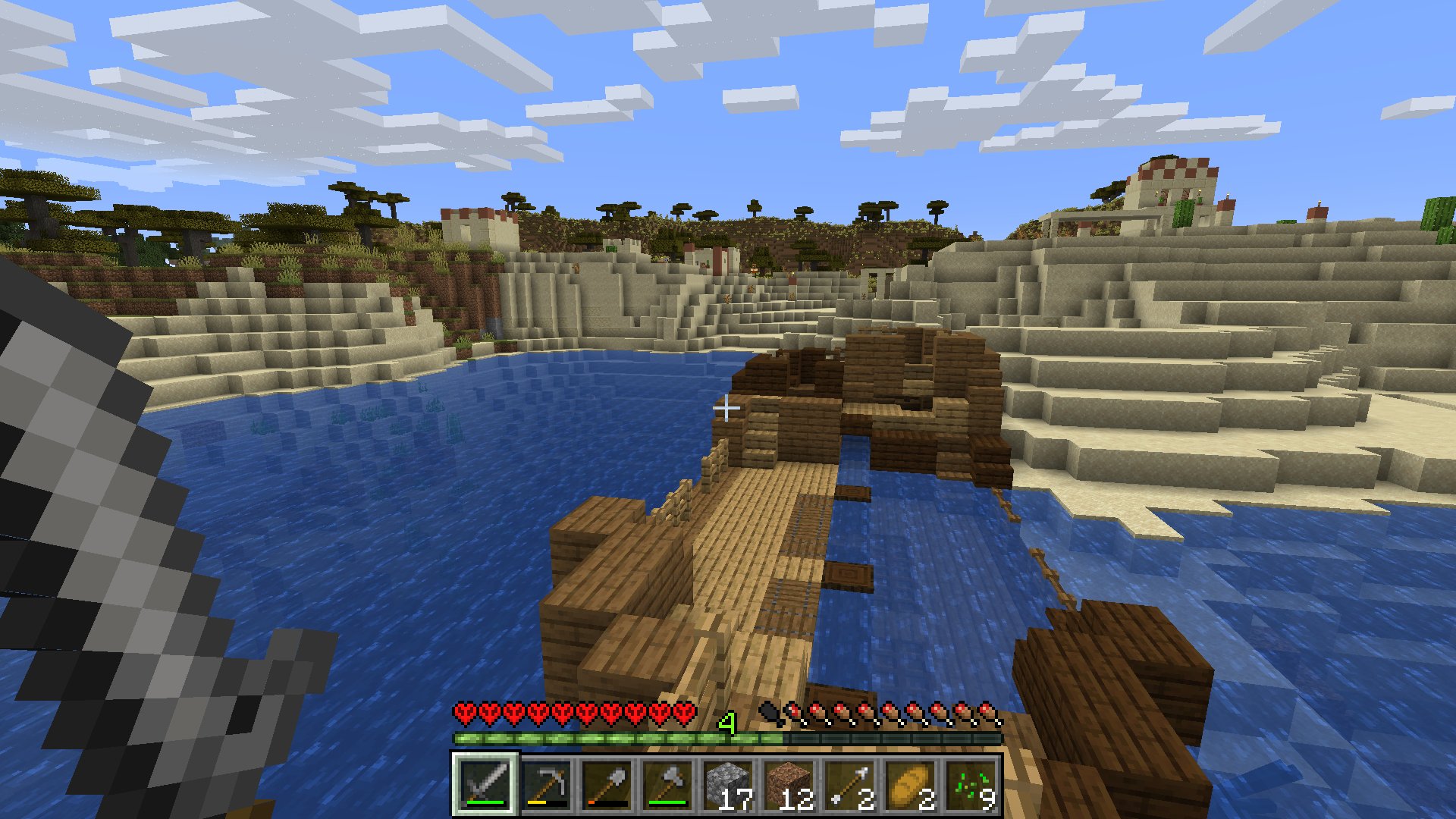 Uzivatel Gummy Madacuel Na Twitteru 沈んだ船のある村 地獄への門の遺跡がある村 妄想が捗る マインクラフト Minecraft