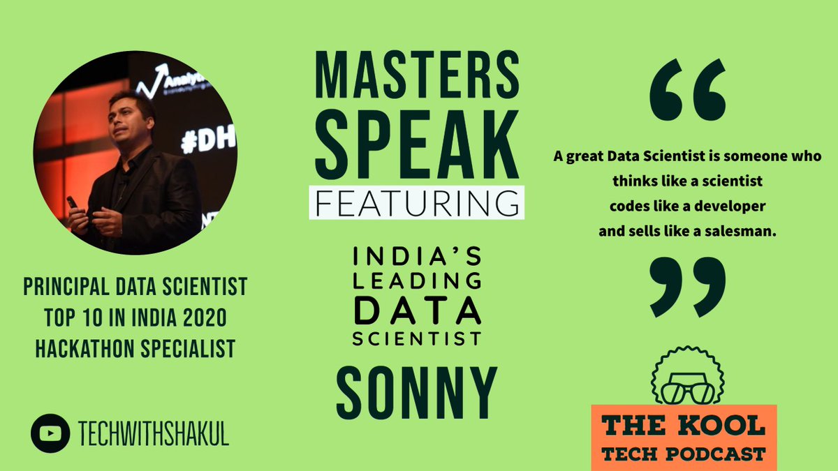 Learn from the experts <a href="/sonnylaskar/">Sonny Laskar</a>.
Watch Now- youtu.be/fZ3CFzRXU7U