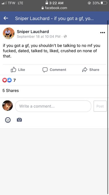 &amp;&amp; niggas tried to call me crazy and insecure 😂😂 no bitch this how it supposed to go whore https://t<a href="/tag/tbt"class="tags"><span>#tbt</span></a>