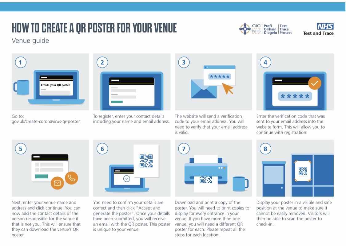 Link to create NHS QR code &amp; poster/s for tourism &amp; hospitality businesses for England 🏴󠁧󠁢󠁥󠁮󠁧󠁿 &amp; Wales 🏴󠁧󠁢󠁷󠁬󠁳󠁿

Legal requirement in England 🏴󠁧󠁢󠁥󠁮󠁧󠁿 from 24/9

gov.uk/create-coronav…