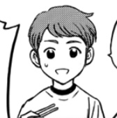 im going to d word and k word for this kid look at him holt shit his cheeks his smile HIM yui shonen ilysm