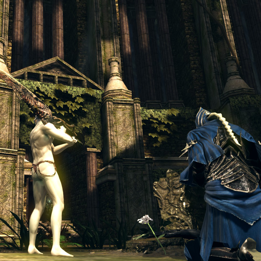 苔生田ノザラシ No Twitter 黒竜の大剣を装備したいなーって思ったけど 墓王の剣 で全く問題なかったから ステータスは今のままで良いや 森の守護者も墓王の剣でツンツンしました