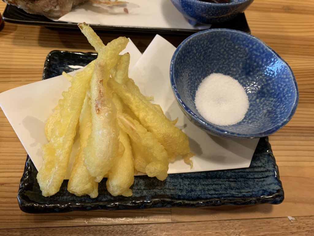 島らっきょうの天ぷら 島らっきょうの天ぷら