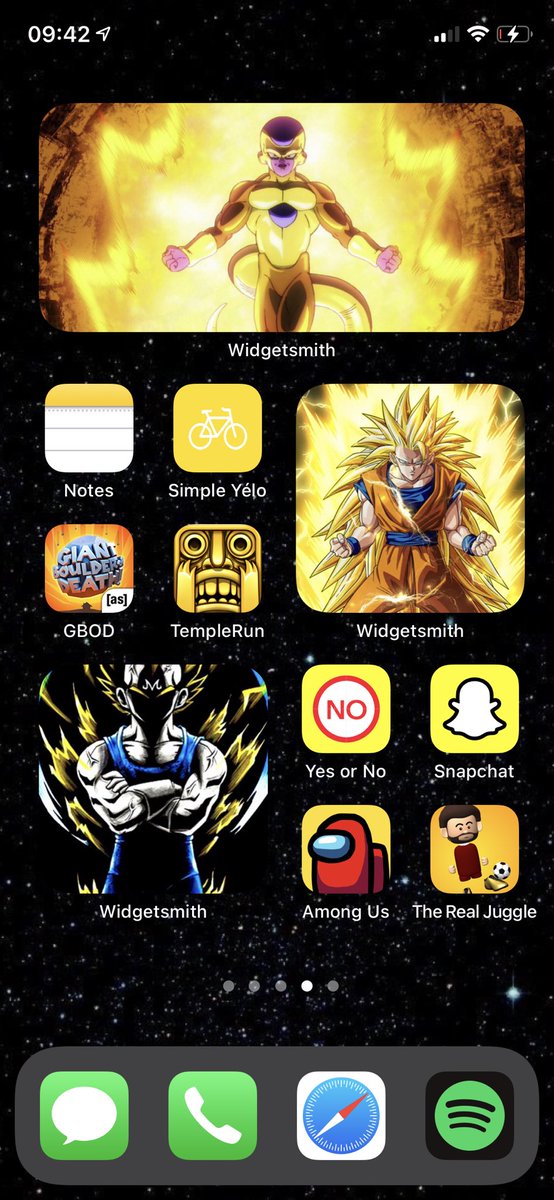 seitavious's tweet photo. Si ça peut donner des idées pour les fans de dbz #ios14homescreen https://t.co/LJRwsX7GQx