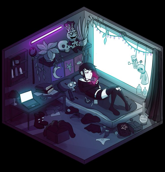 The Skull Collector - 1 pic. @laveythetrap ALL of it. I love your artwork. https://t.co/abs4D1Jb8n