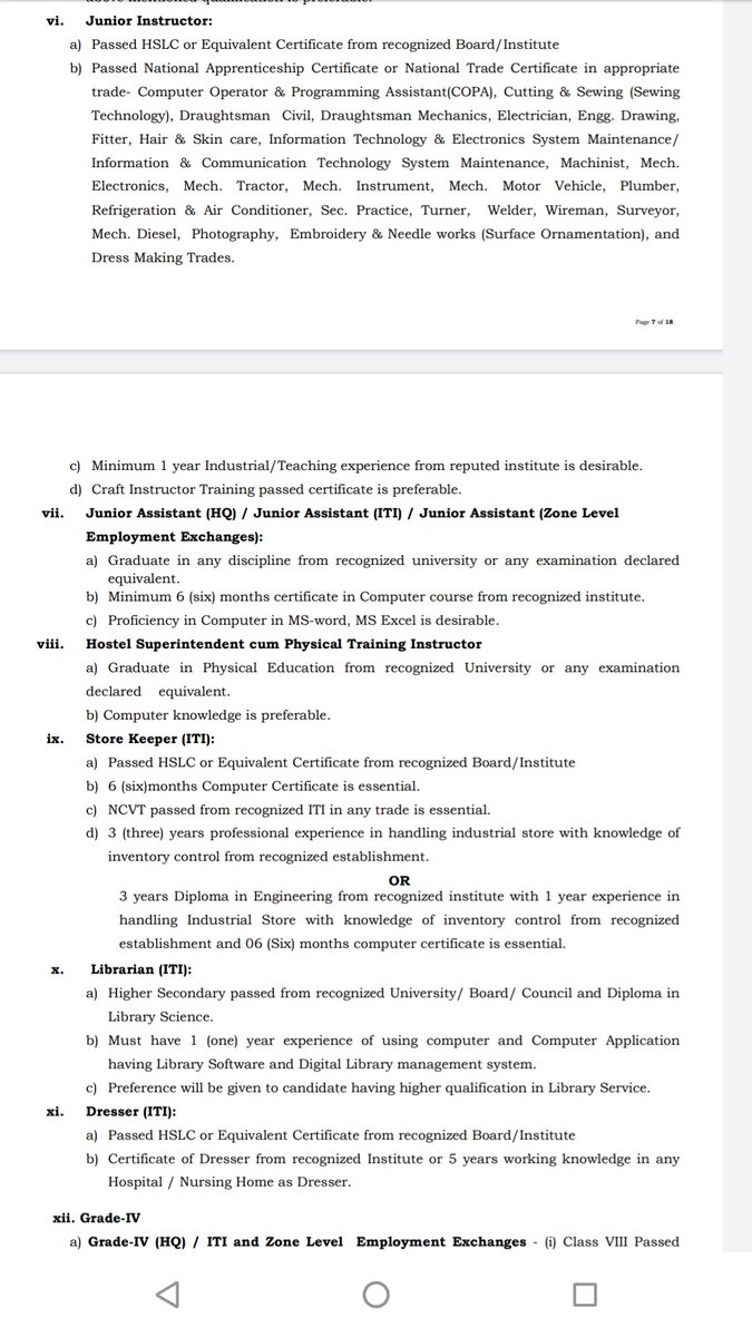 Why still now CITS is not mandatory qualification for ITI INSTRUCTOR?
This is injustice for all CITS Trained Youths.
#Mandate_CITS 
#WeWantsJusticeForCITS
<a href="/PMOIndia/">PMO India</a> 
<a href="/DrMNPandeyMP/">Dr. Mahendra Nath Pandey</a> 
<a href="/DGT_MSDE/">Directorate General of Training (DGT)</a>
<a href="/Dir_Gen_Trg/">DG_Training</a> 
<a href="/MSDESkillIndia/">Skill India</a> 
<a href="/narendramodi/">Narendra Modi</a>
<a href="/ALLINDIAUNITED1/">NATIONAL FEDERATION OF GITI EMPLOYEES ASSOCIATIONS</a> 
<a href="/NSDCINDIA/">NSDC India</a>
