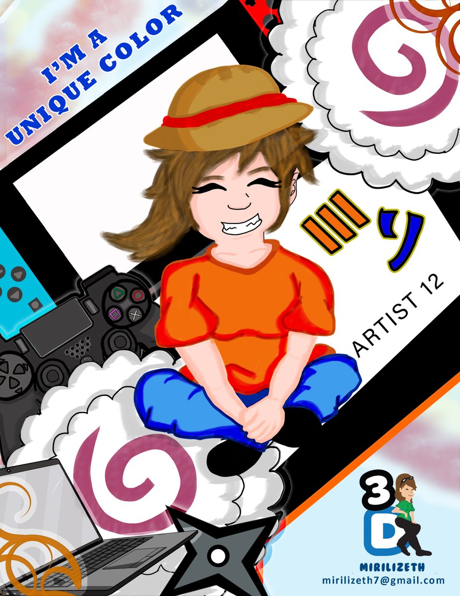 Miri_Lizeth_'s tweet photo. Entry for #XPPencontest for #XPPen15thanniversary
#XPPen #drawingcontest #Xfans #color #uniquecolor #IAMAUNIQUECOLOR #XPPenartcontest
Anime & videos games is one of reason why I choose the path of being an artist. While learning so much. :) https://t.co/sFO8okTH9K