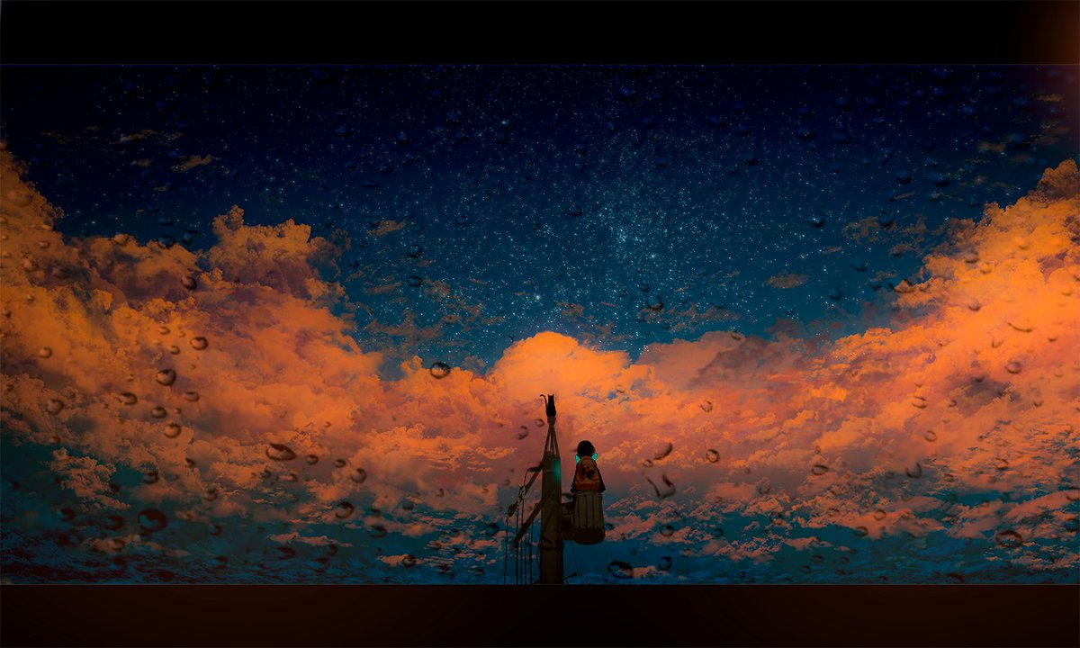 「#空の日 

少しだけ悲しい空ばかり 」|choocoのイラスト