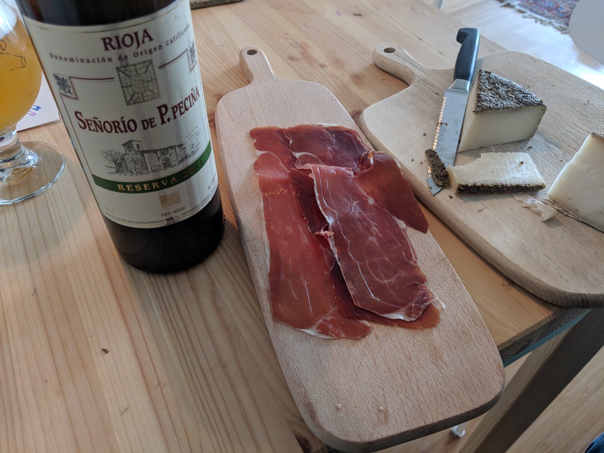 Ok, Pull Requesters, I'm taking one for the team tonight and watching 'Social Dilemma'. I have first girded my loins, so to speak, with some Rioja and jamón. On to the show....