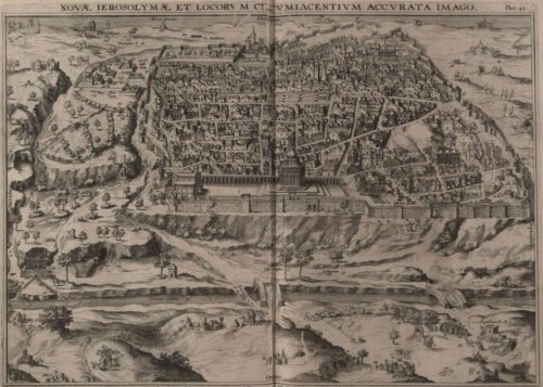 「キリスト時代のエルサレム」地図が16世紀に人気だった理由 https://t.co/QJLMtwsn5Z 