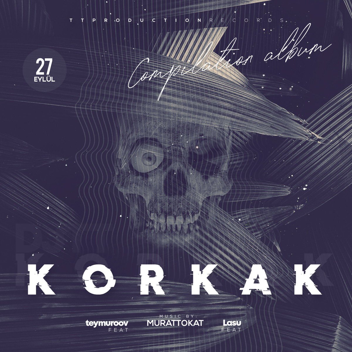Türkiye’li sanatçı DJTT, plak şirketi  2.Albüm kataloğu için çeşitli sanatçıların yeni yapımlarından oluşan bir derleme albüm hazırladı.
27 Eylül’de çıkacak Olan 'KORKAK' adlı single çalışması Azerbaycan’dan @rasulhuseynov__ ve <a href="/teymuroov/">Nadeer</a> feat’leriyle start verecek.