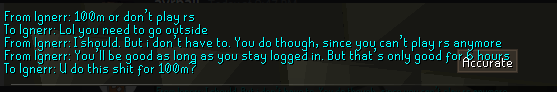 ayrball's tweet photo. @JagexAsh My friend is being black mailed into going into her own account and she literally is a sitting duck. It makes 0 sense how they would even get her info and they just keep locking her out of her account. https://t.co/whGRgXRvKz