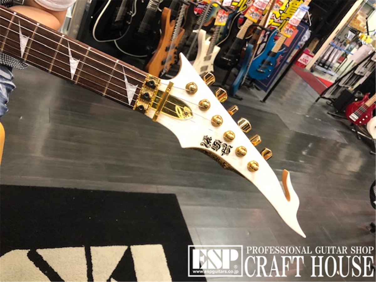 リペア】 本日、ESP FLYING ANGEL -Fantasia- の弦交換/セットアップを