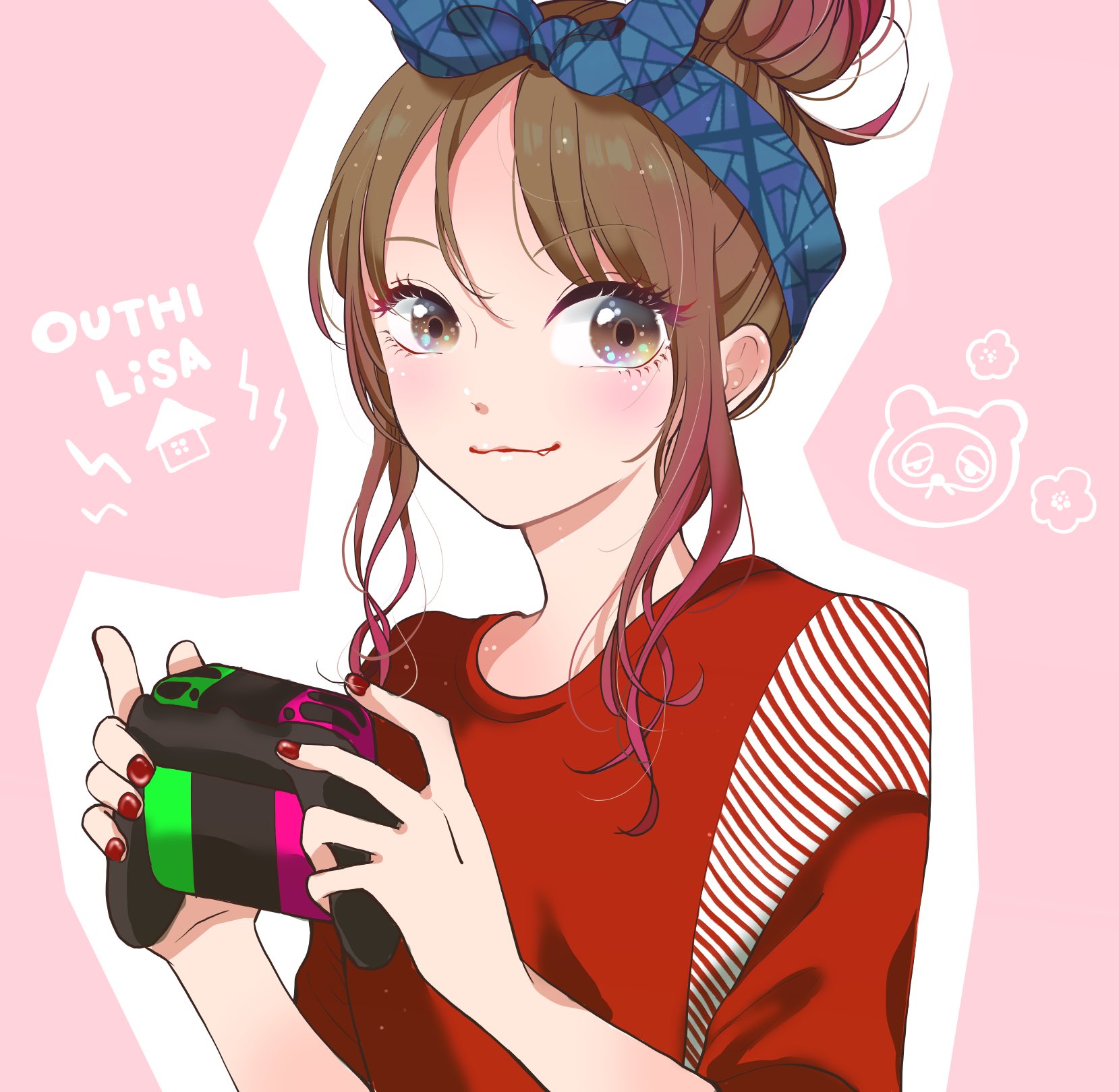 おまき Lisa イラスト 温め過ぎたlisaイラストを 久しぶりに ステイホームの時期に描いていたやつです