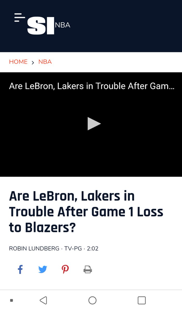 "Lakers have had an easy playoff path"Thread: