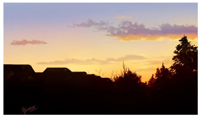 #空の日
空のスケッチ(/・ω・)/ 