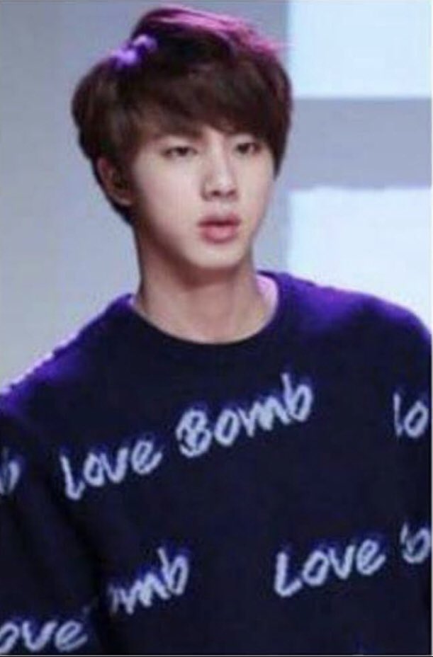 2Seok in Love Bomb Print Sweater